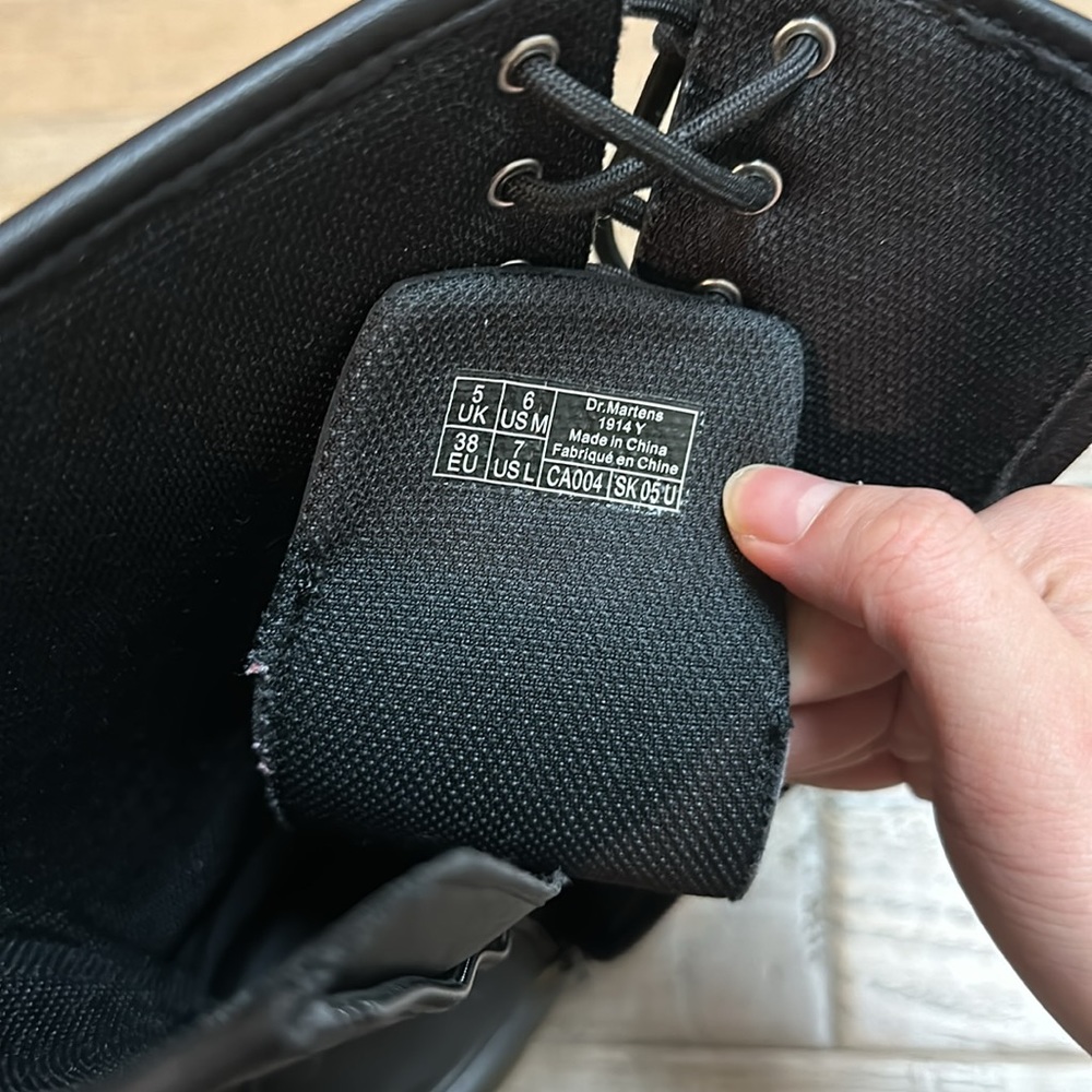 Dr.Martens 1914 Kolbert Tall Boots with Zippers - Picture 2 of 4